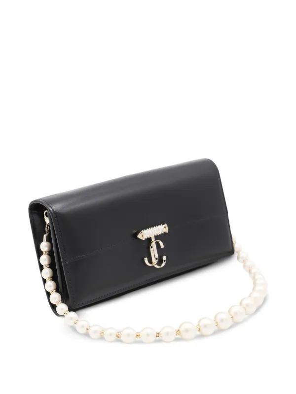 Jimmy Choo Avenue チェーンウォレット | ブラック | FARFETCH JP