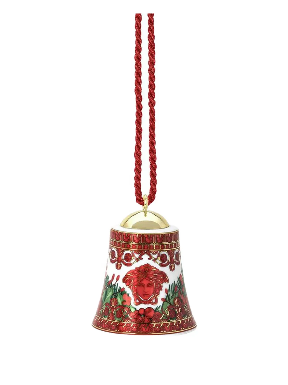Versace Medusa-motif Bell (5.6cm) In Red