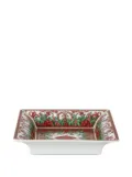 Versace Medusa-print square tray - White