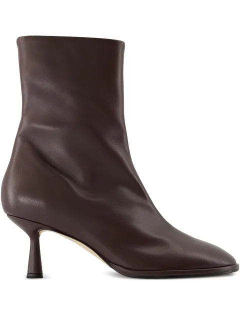 Aeyde 65mm Dorothy leather ankle boots