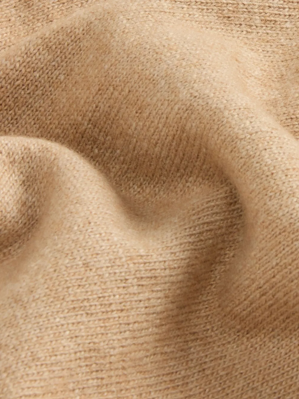 Woolrich Gebreide straight broek met trekkoord Beige