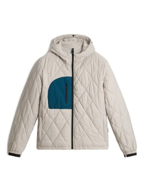 Woolrich chamarra capitonada de rombos
