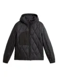 Woolrich diamond-pattern jacket - Black