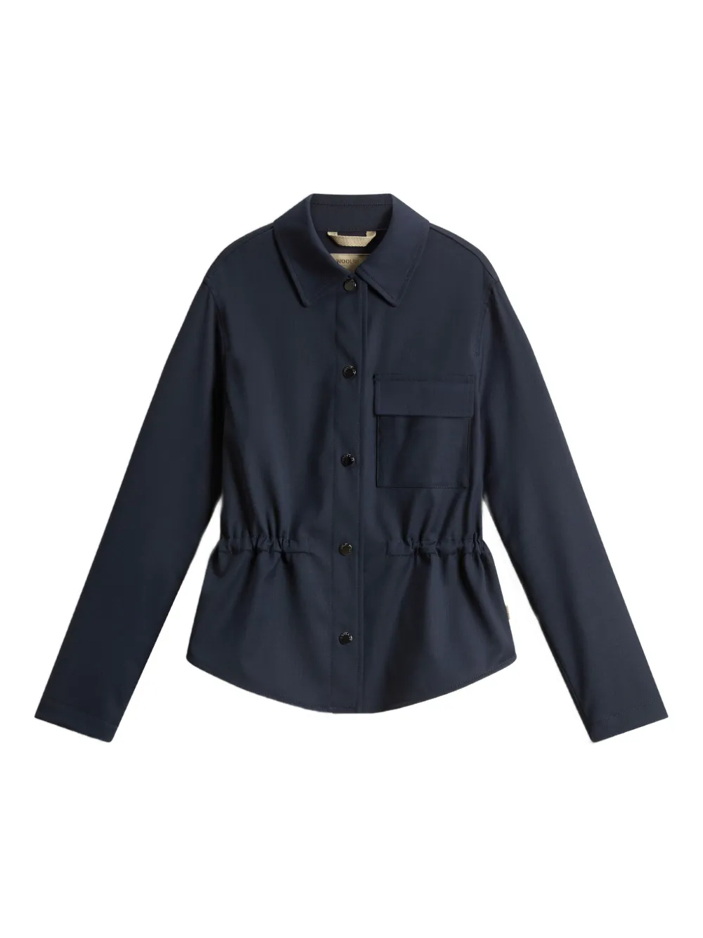 drawstring overshirt