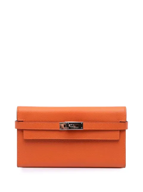 Hermès Pre-Owned 2012 Epsom Kelly Longue Wallet long wallets