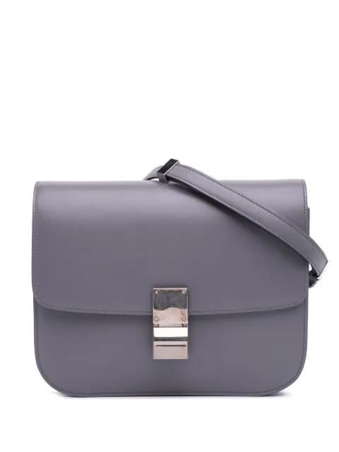 Celine Pre-Owned 2016 Medium Calfskin Classic Box crossbody bag