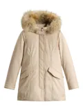 Woolrich fur-trimmed hooded parka - Neutrals