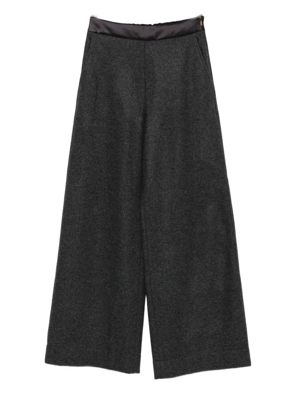 satin-waistband trousers