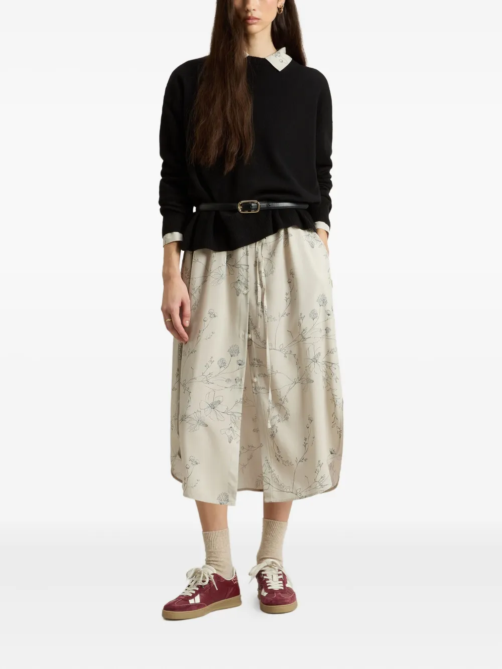 Woolrich Trui met ronde hals Zwart