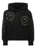Barrow kids crystal-embellished hoodie - Black