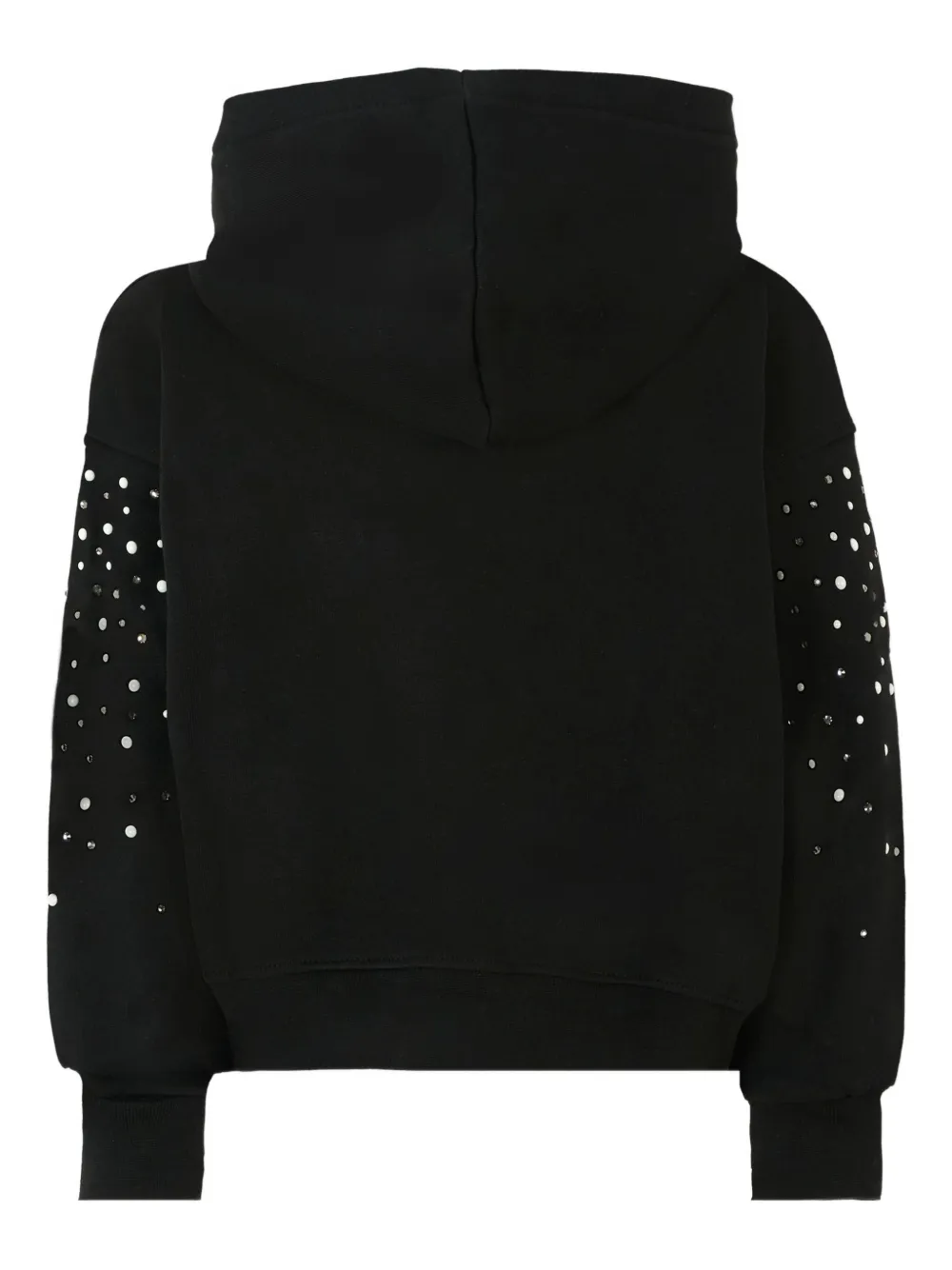 Barrow kids Hoodie verfraaid met kristallen Zwart