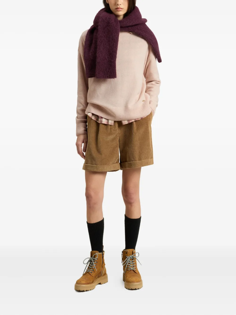 Woolrich Trui met ronde hals Beige