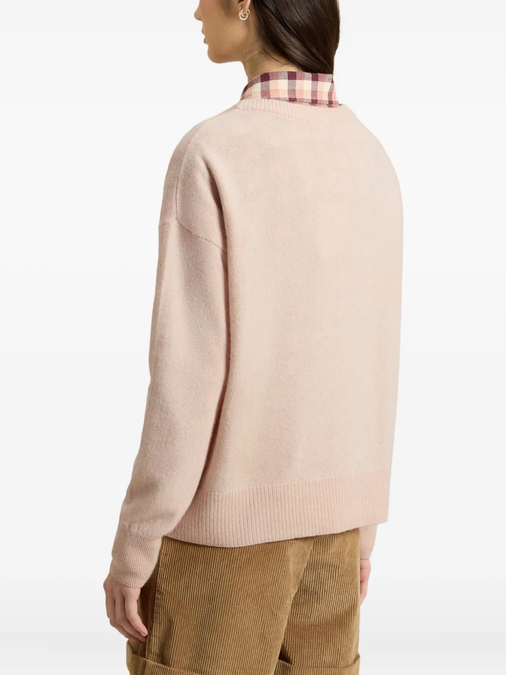 Woolrich Trui met ronde hals Beige