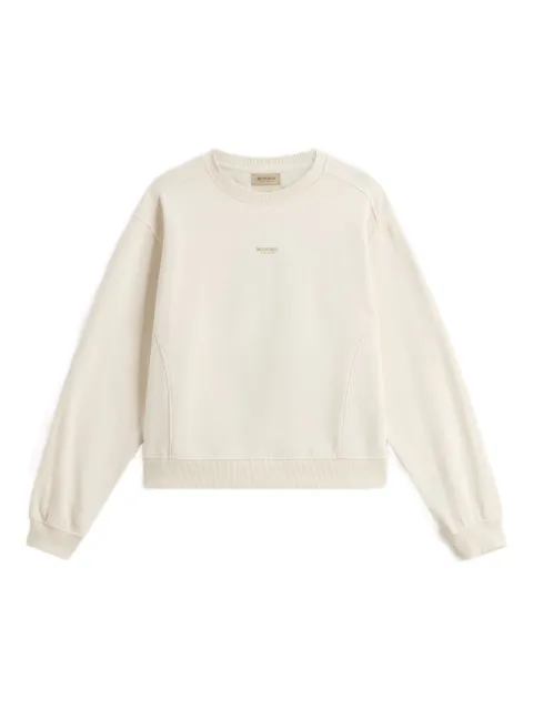 Woolrich fleece crew-neck sweatshirt