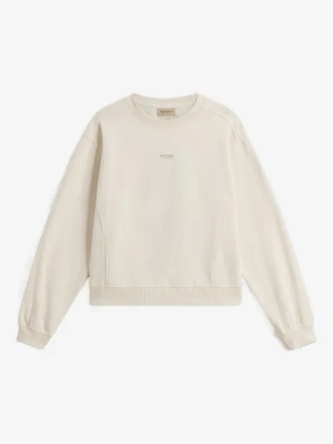 Woolrich fleece crew-neck sweatshirt