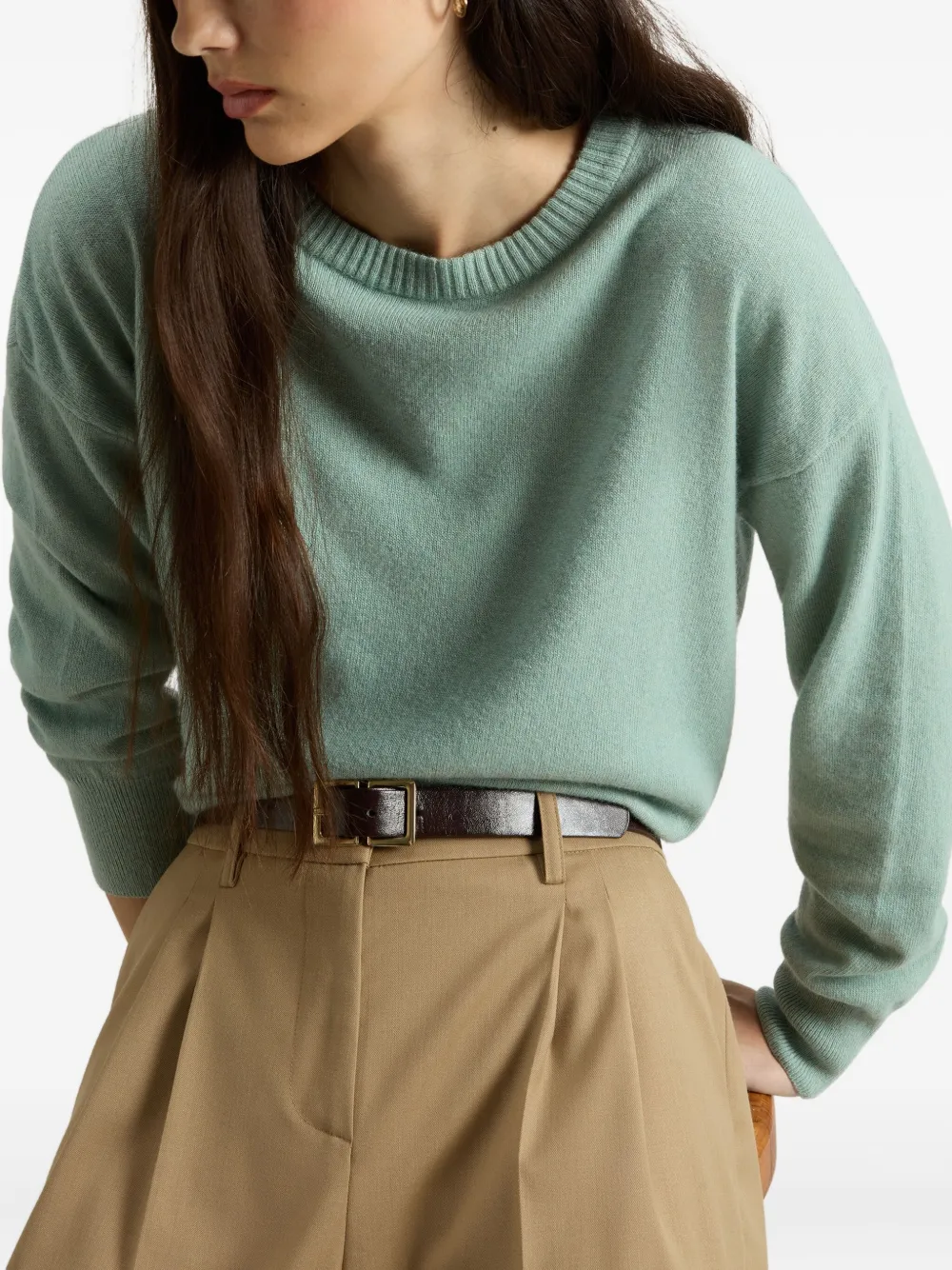 Woolrich Trui met ronde hals Groen