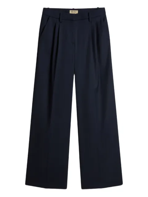 Woolrich pleated straight trousers