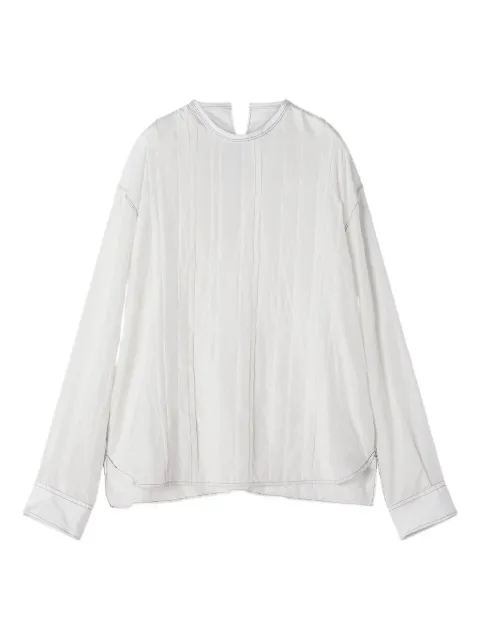 Lanvin seam-details shirt