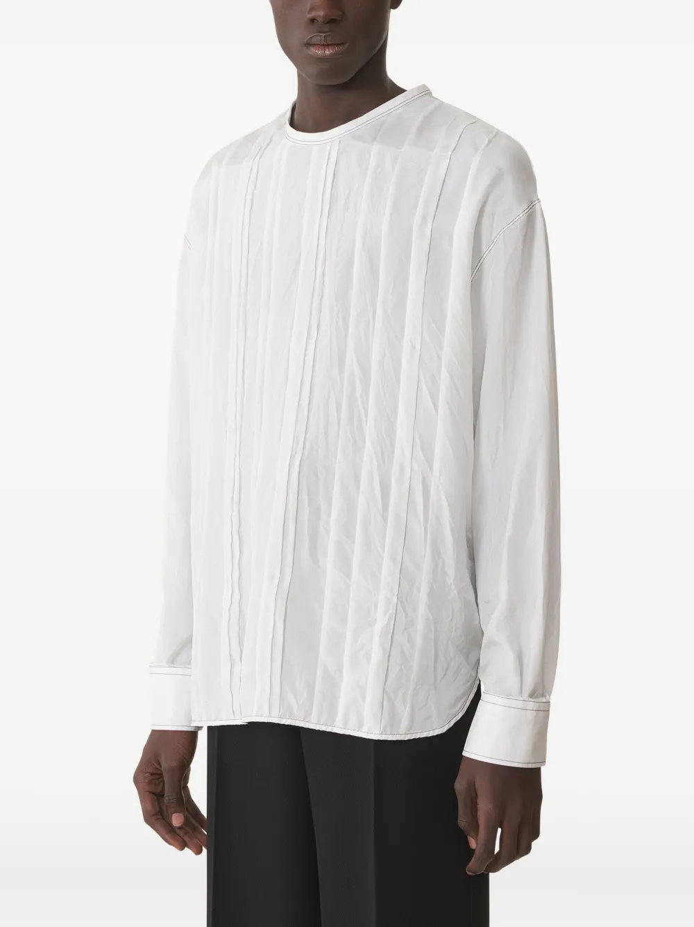 Lanvin Overhemd met zoomdetail Wit