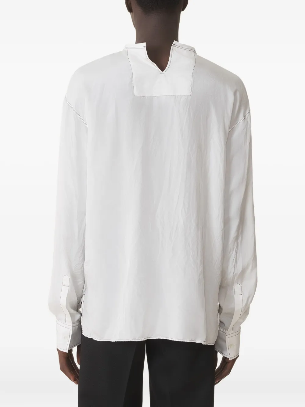 Lanvin Overhemd met zoomdetail Wit