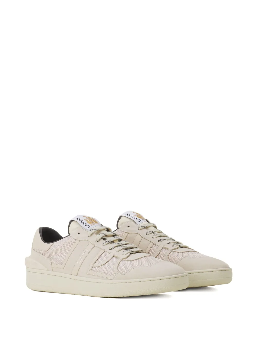 Lanvin Clay mesh sneakers Beige