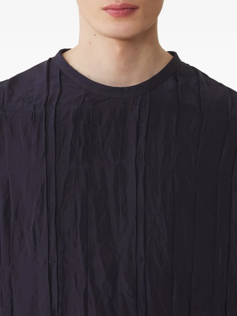 Lanvin Seam-details Shirt In Blue