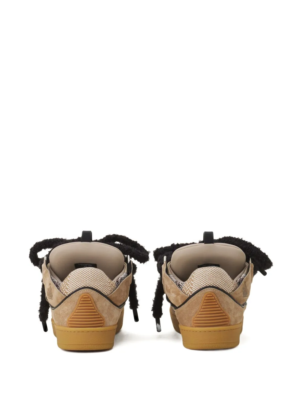 Lanvin Suède lammy sneakers Beige