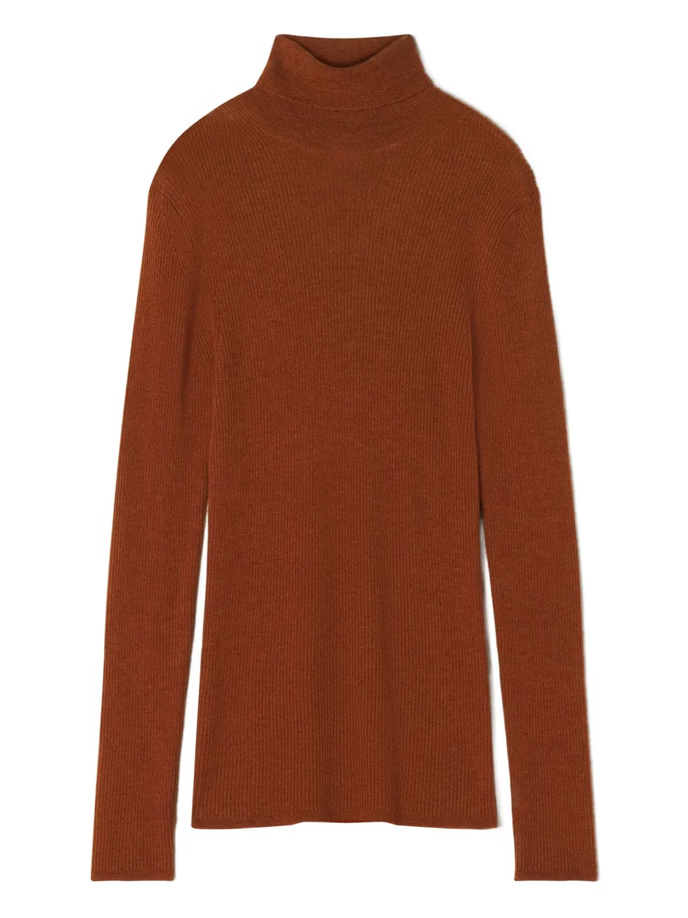 Lanvin Geribbelde coltrui Bruin