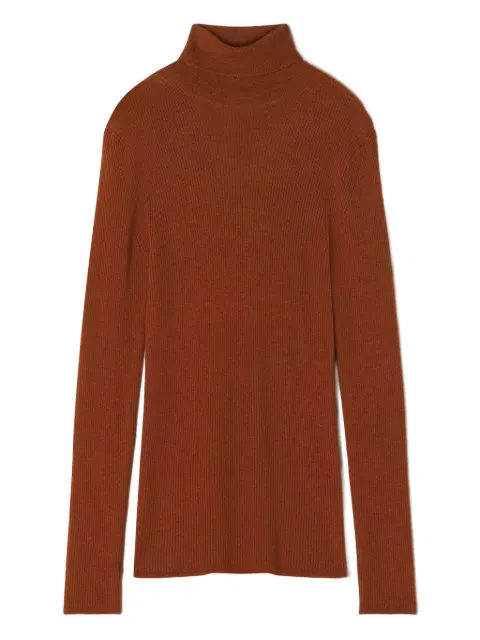 Lanvin pull côtelé à col roulé