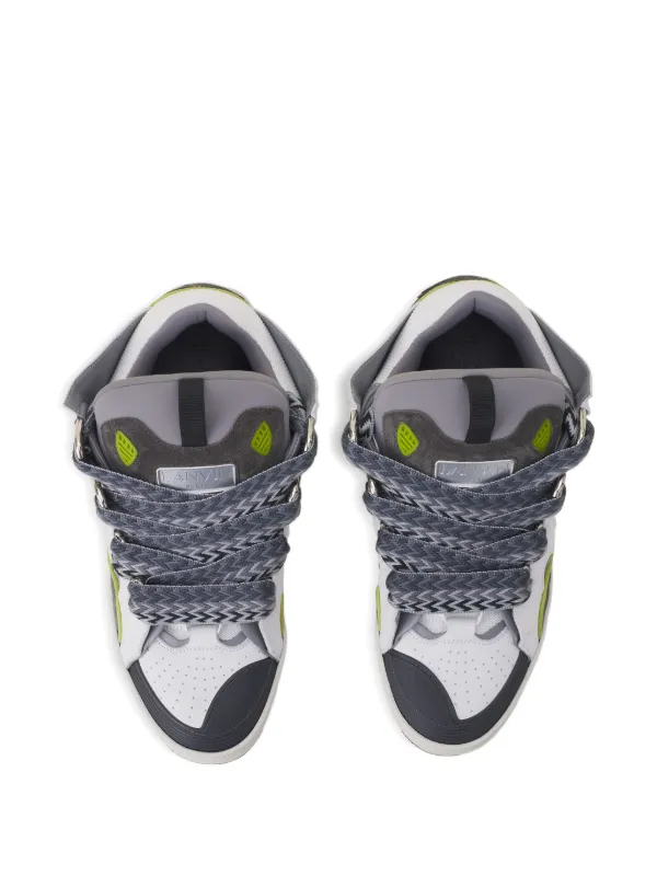 logo-print calf-length socks