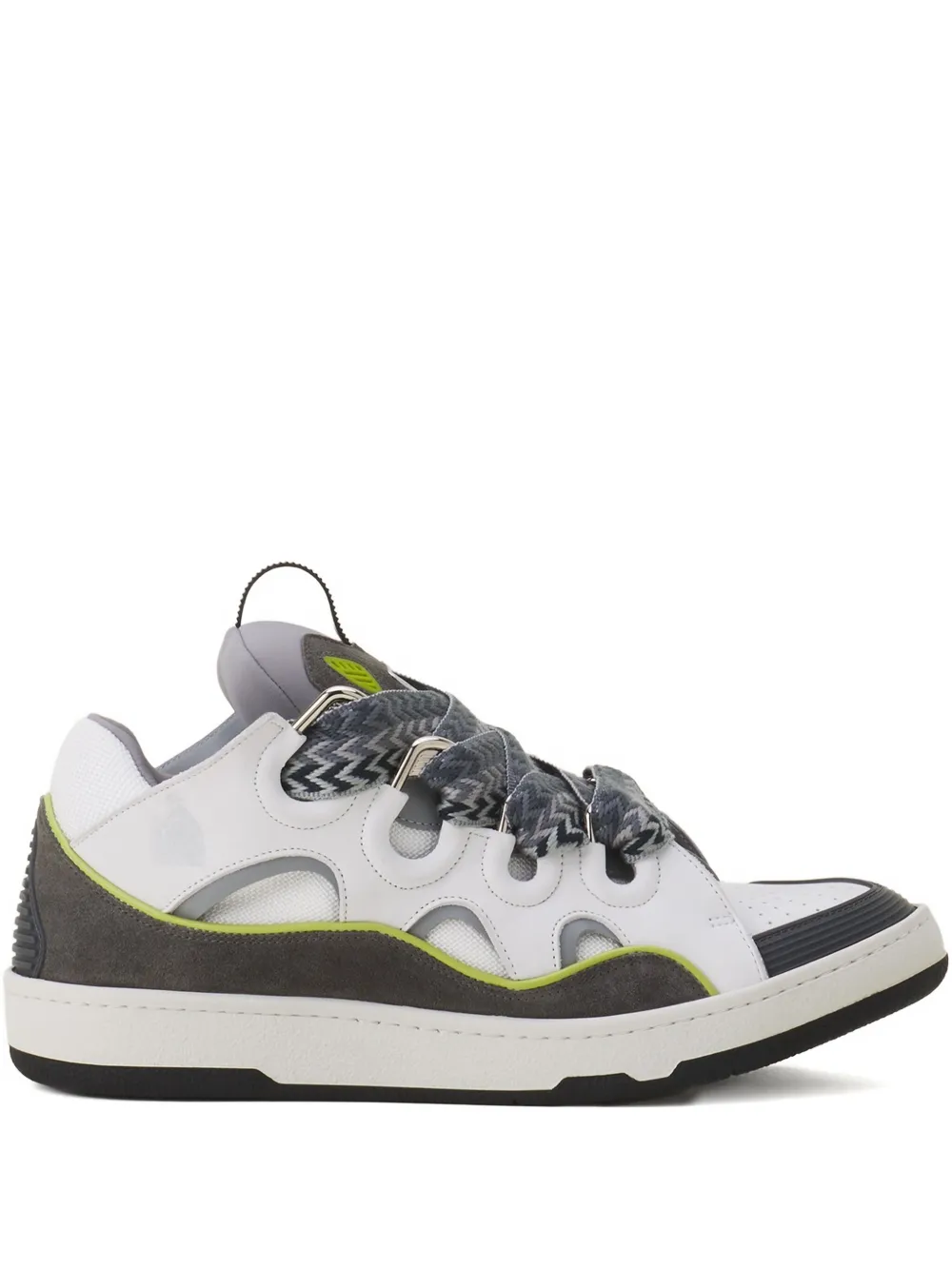 Lanvin Curb perforated sneakers | White | Image 1