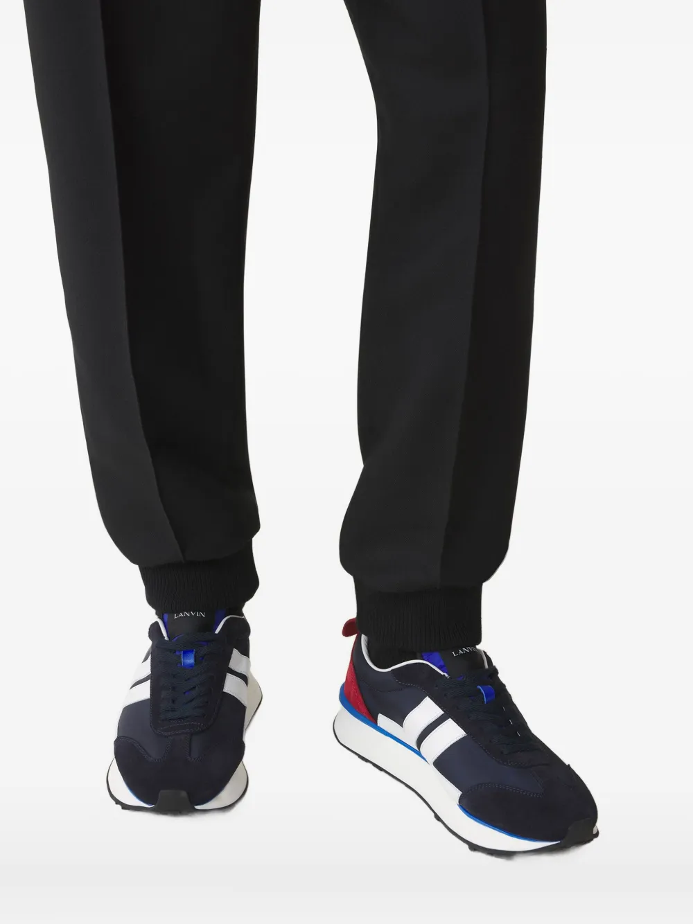 Lanvin Bumper sneakers met mesh Blauw