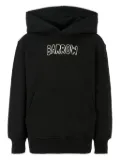 Barrow kids teddy-print hoodie - Black