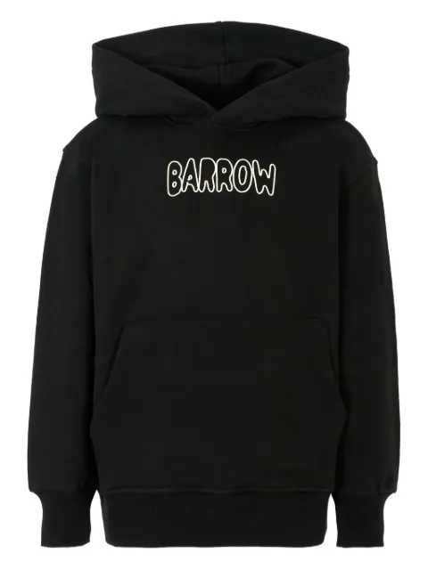 Barrow kids teddy-print hoodie