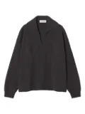 Lanvin patch-pocket v-neck sweater - Black