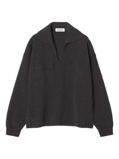 Lanvin パッチポケット セーター