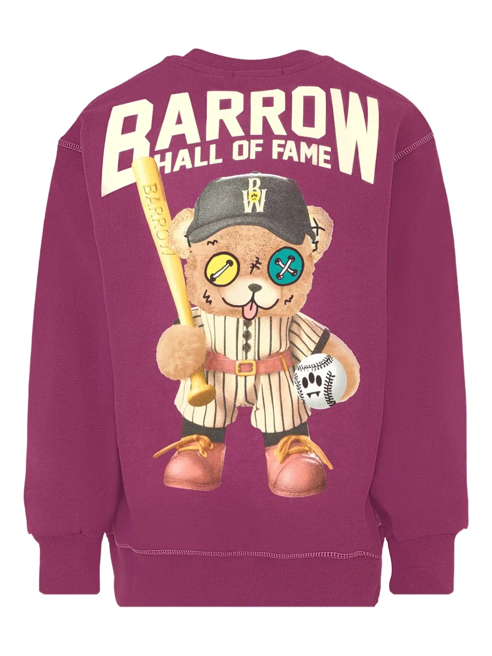 Barrow kids Sweater met ronde hals Paars