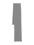 Paul & Shark ribbed wool scarf - Grey