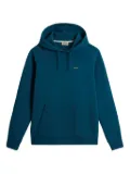 Woolrich logo interlock hoodie - Blue