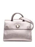 Christian Dior Pre-Owned 2017 Medium Metallic Grained Calfskin Diorever satchel - Gold