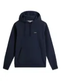 Woolrich logo interlock hoodie - Black