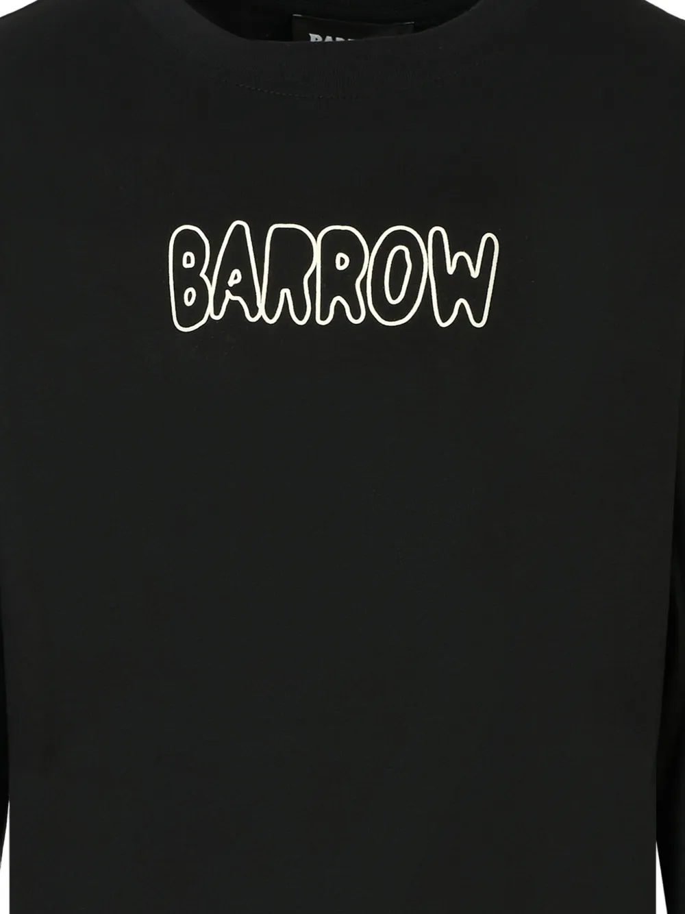 Barrow kids T-shirt met lange mouwen Zwart