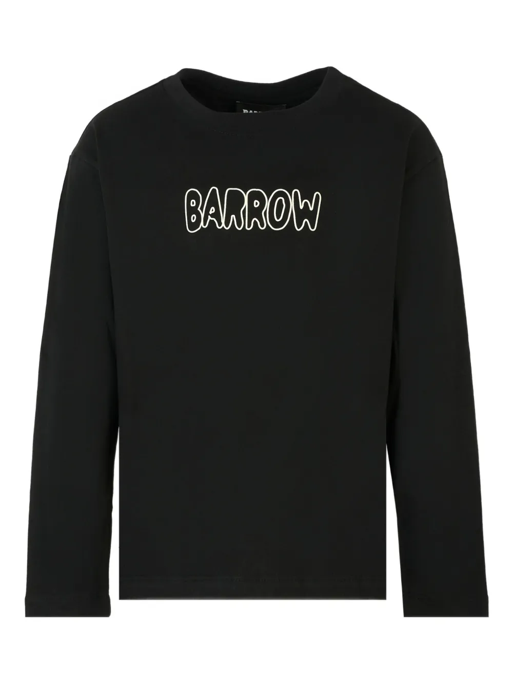 Barrow kids teddy-bear long-sleeve T-shirt Zwart