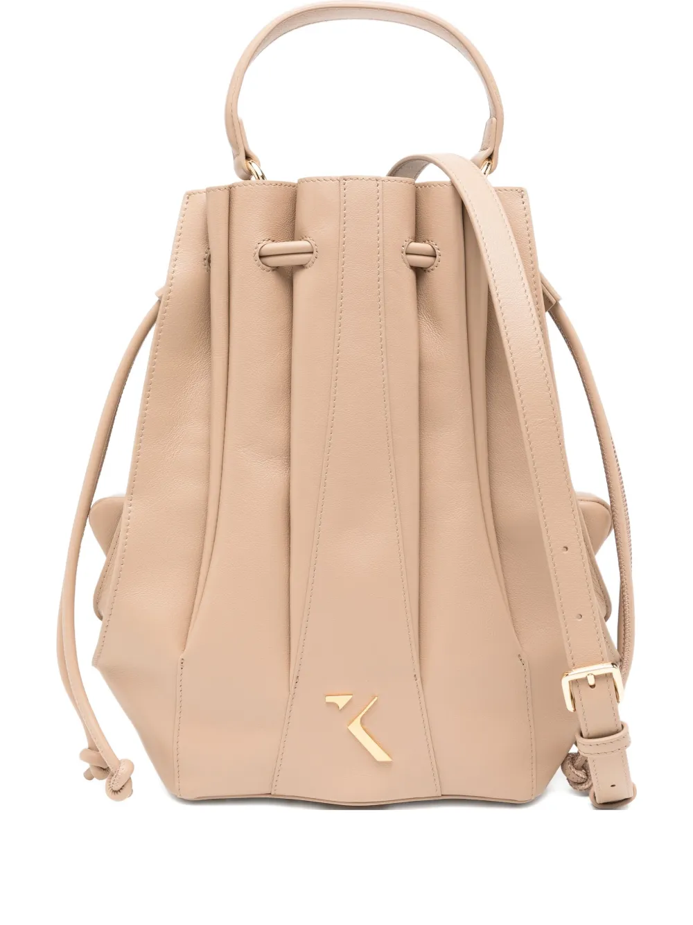 Saiid Kobeisy leather bucket bag | Brown | Image 1