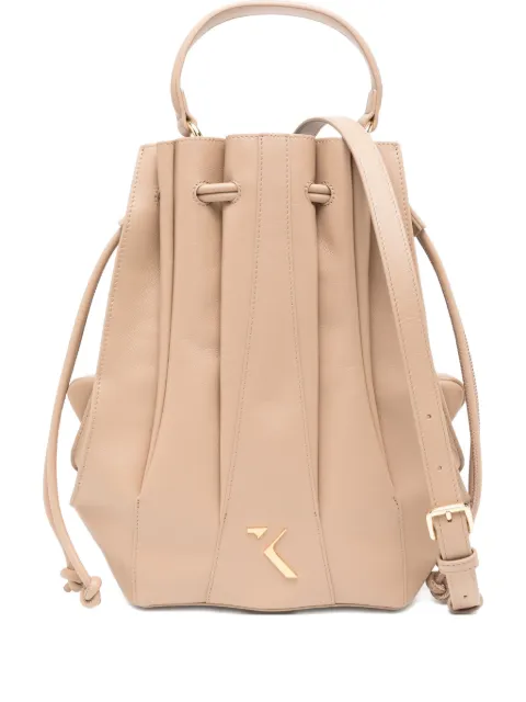 Saiid Kobeisy leather bucket bag