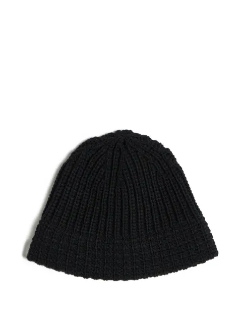 Yohji Yamamoto ribbed-knit wool beanie