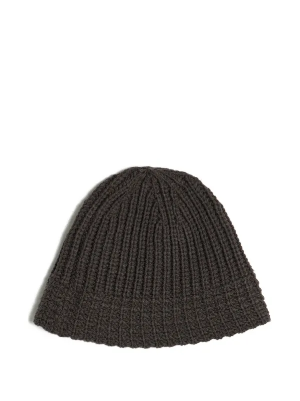 Yohji Yamamoto
ribbed-knit wool beanie Y-3 KURO KNITTED BEANIE – THE SHOP YOHJI YAMAMOTO main image 3