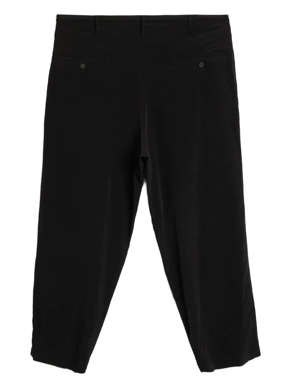 Yohji Yamamoto Broek met trekkoord - Zwart