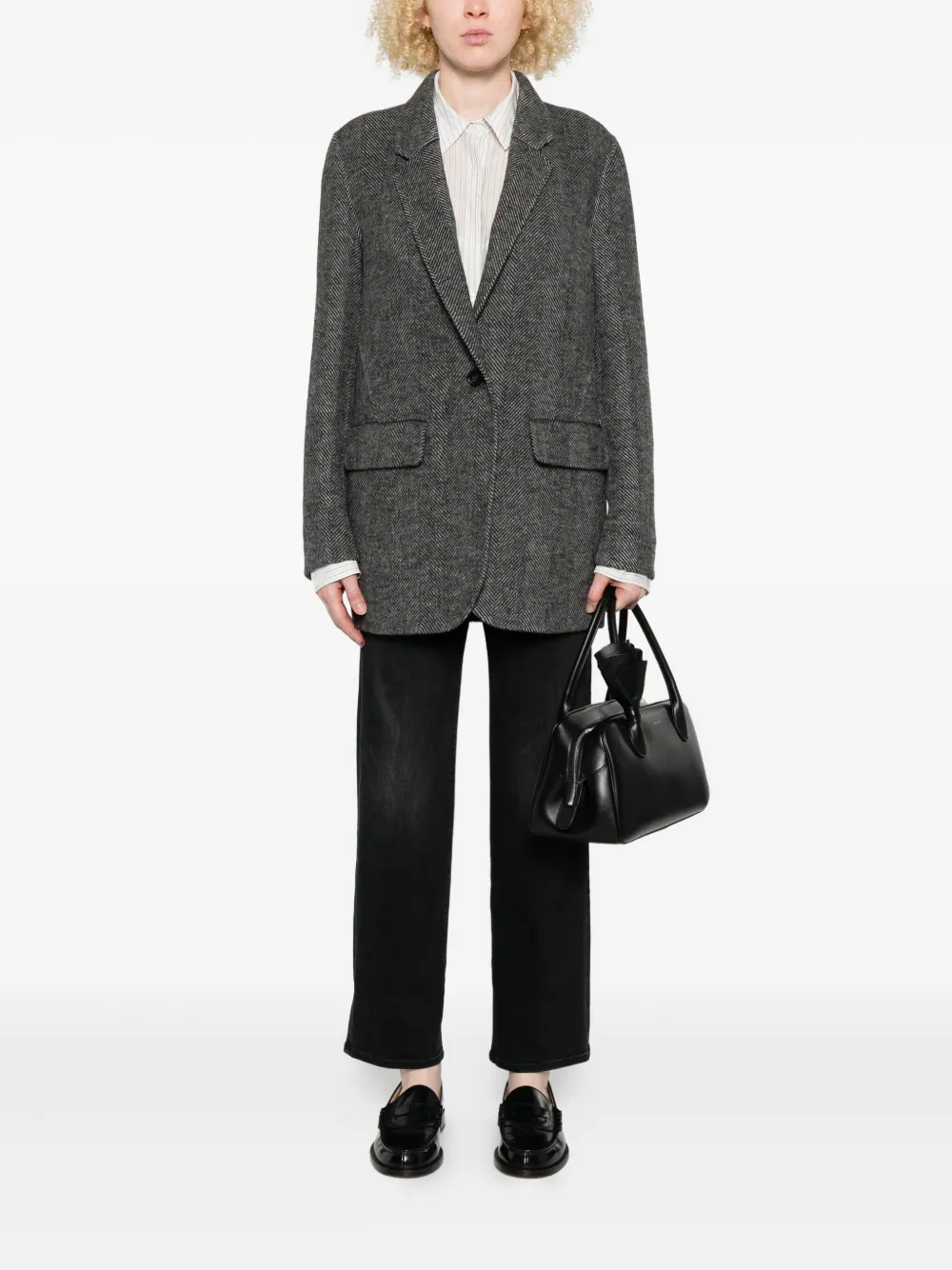 MOTHER straight-leg jeans - Zwart