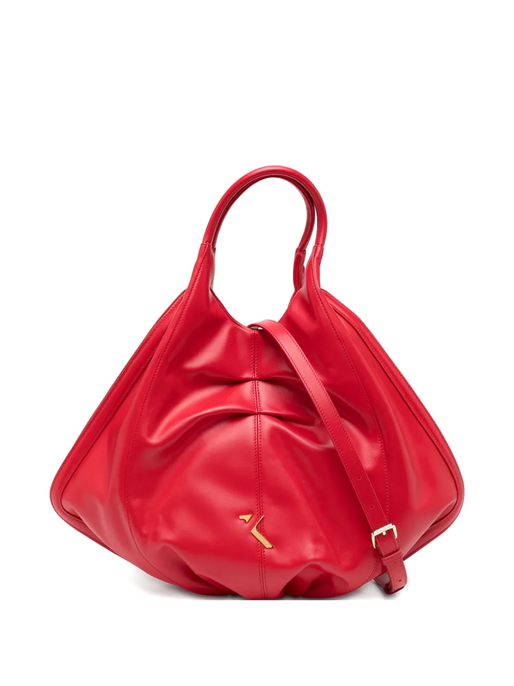 Saiid Kobeisy leather tote bag | Red | Image 1